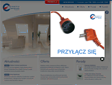 Tablet Screenshot of elektro-centrum.pl